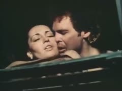 A gorgeous woman gets fucked from behind in this vintage sex scene.